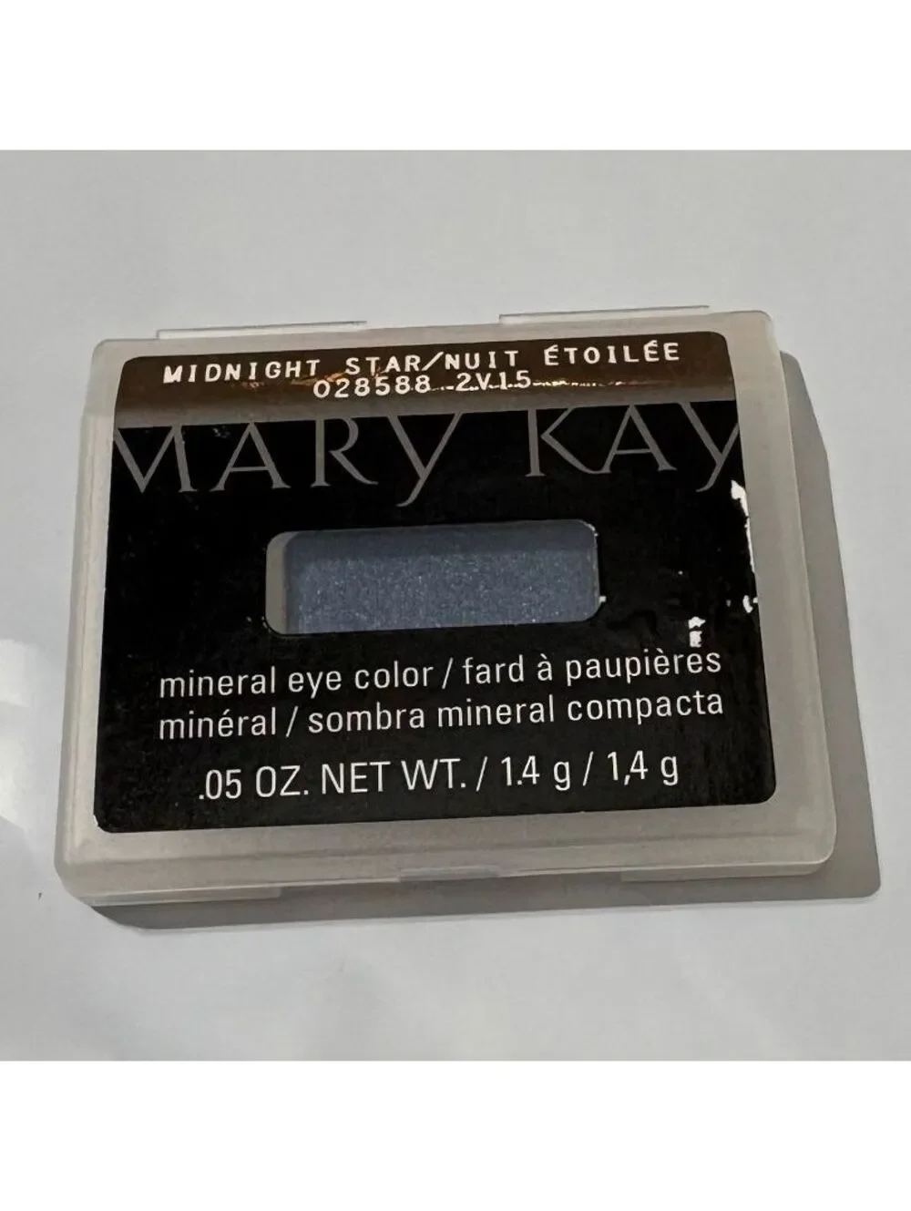 Mary Kay Mineral Eye Color Eyeshadow Midnight Star - Deep Blue NEW